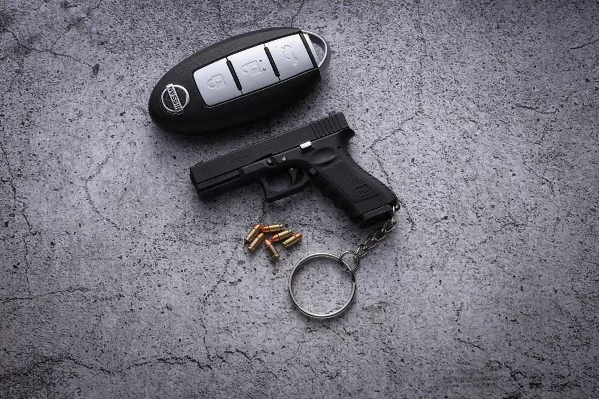 The Best Selling Mini Gun Keychain 2024